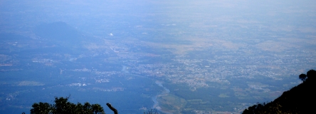 View of Mettupalayam from Bakasura Malai