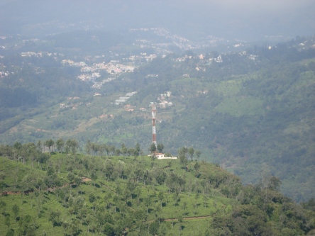 BSNL tower in Bakasura Malai